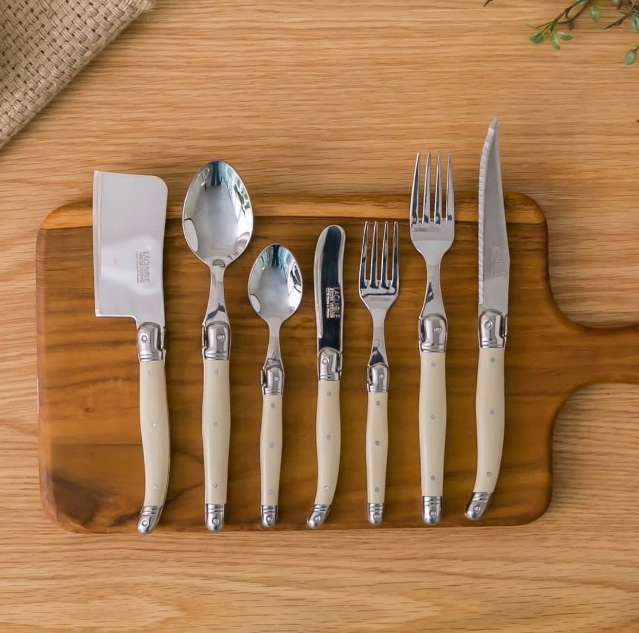 2nd PRE-ORDER] ANDRE VERDIERㅣLaguiole Cutlery Collection_Ivory